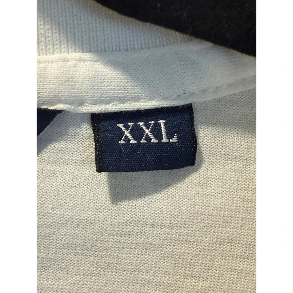 Polo Golf Ralph Lauren XXL White Pima Cotton Shoal Creek Golf Shirt‎